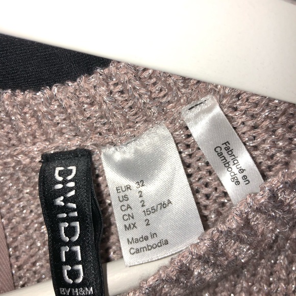 H&M Sparkly Knit Sweater - Picture 3 of 3